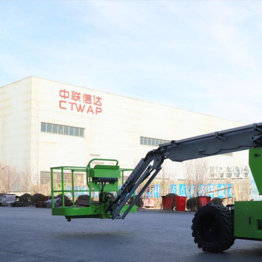 Weight 12600Kg,Working 28.7m,Diesel Telescopic Boom Lift